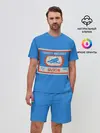 Мужской костюм с шортами / Спички blue