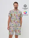 Мужской костюм с шортами / Йога