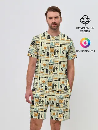 Мужской костюм с шортами / Спорт