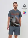 Мужской костюм с шортами / Valheim