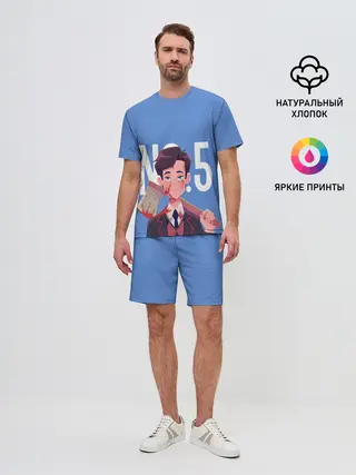 Мужской костюм с шортами / Академия Амбрелла