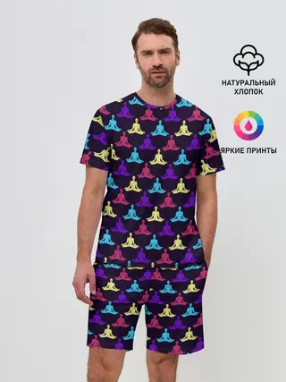 Мужской костюм с шортами / Йога