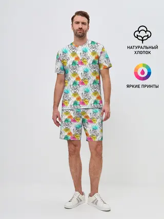 Мужской костюм с шортами / Йога