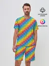 Мужской костюм с шортами / Чакры