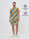 Мужской костюм с шортами / Чакры