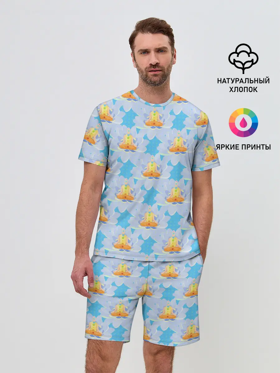 Мужской костюм с шортами / Йога