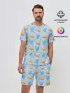 Мужской костюм с шортами / Йога