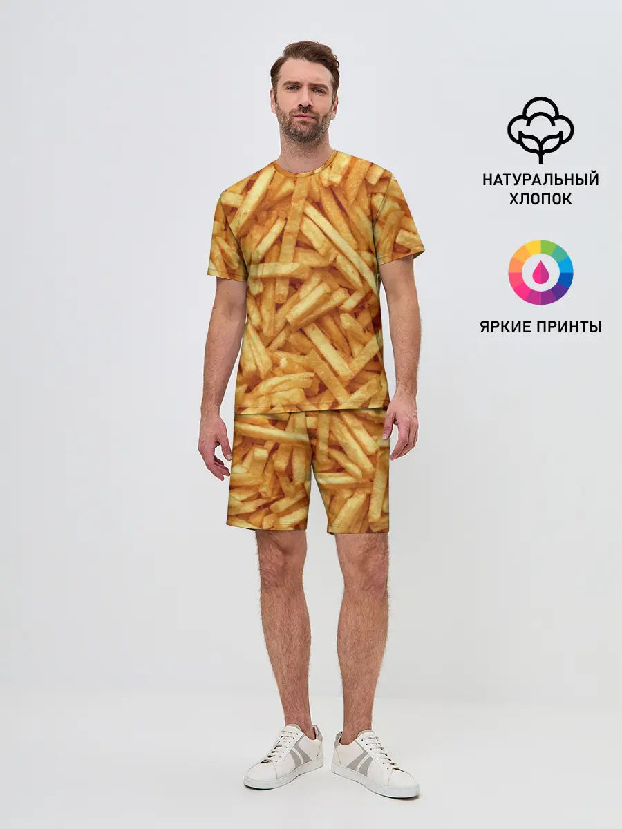Мужской костюм с шортами / Картошечка ФРИ