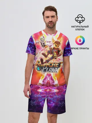 Мужской костюм с шортами / Рэтчет и Кланr игра