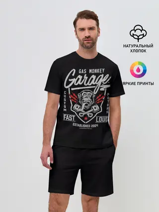 Мужской костюм с шортами / Gas Monkey Garage