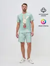 Мужской костюм с шортами / Зайчик с подарком