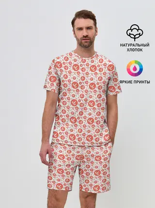 Мужской костюм с шортами / Овен