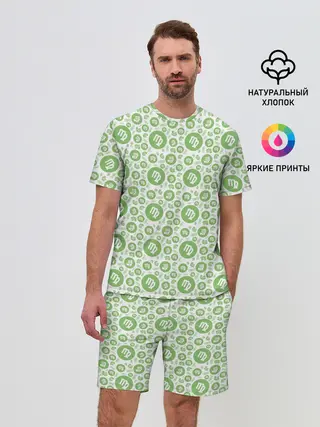 Мужской костюм с шортами / Дева