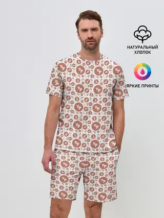 Мужской костюм с шортами / Козерог