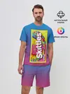 Мужской костюм с шортами / Skittles | Желтый