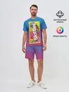 Мужской костюм с шортами / Skittles | Желтый