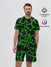 Мужской костюм с шортами / Cyber cube