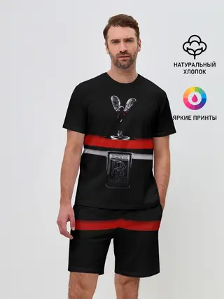 Мужской костюм с шортами / Темный Ролс-Ройс
