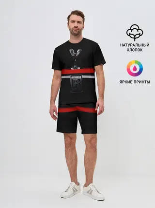 Мужской костюм с шортами / Темный Ролс-Ройс