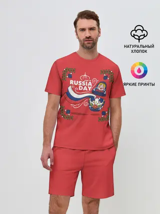 Мужской костюм с шортами / Russian Day