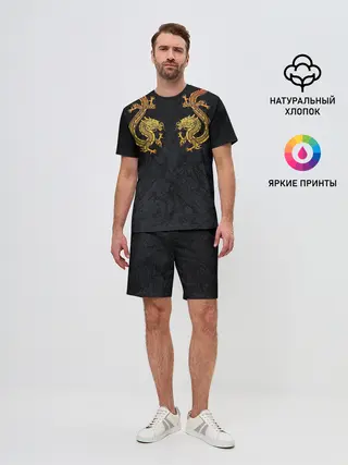 Мужской костюм с шортами / GOLD CHINA DRAGONS