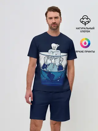 Мужской костюм с шортами / Polar Ice Bear