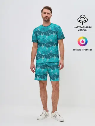 Мужской костюм с шортами / Скорпион