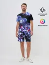 Мужской костюм с шортами / Неоновые цвета