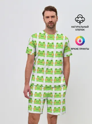 Мужской костюм с шортами / лягушка