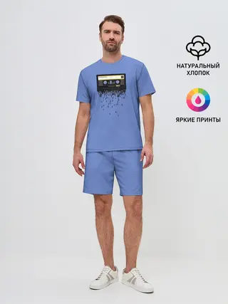 Мужской костюм с шортами / Касета из 0 и 1