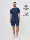 Мужской костюм с шортами / Рак