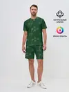 Мужской костюм с шортами / Одуванчики