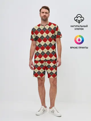 Мужской костюм с шортами / THE AMBRELLA ACADEMY UNIFORM