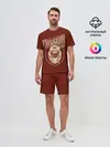 Мужской костюм с шортами / Русский медведь танкист