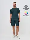 Мужской костюм с шортами / Абстракция