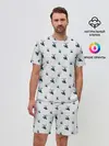 Мужской костюм с шортами / Рак