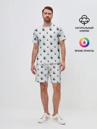 Мужской костюм с шортами / Скорпион