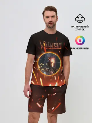 Мужской костюм с шортами / Скелет из Вальхейма