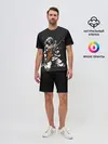 Мужской костюм с шортами / Музыкант Космонавт