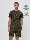Мужской костюм с шортами / Знаки Зодиака