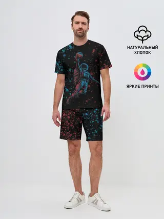 Мужской костюм с шортами / Space Dank
