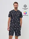 Мужской костюм с шортами / Знаки Зодиака