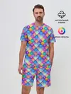 Мужской костюм с шортами / Знаки Зодиака
