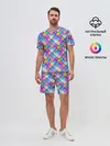 Мужской костюм с шортами / Знаки Зодиака