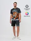 Мужской костюм с шортами / АМУРСКИЙ ТИГР
