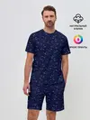Мужской костюм с шортами / Знаки Зодиака