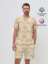Мужской костюм с шортами / Знаки Зодиака