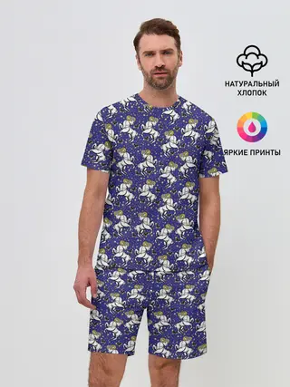 Мужской костюм с шортами / Овен