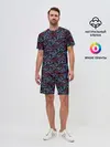Мужской костюм с шортами / Рыбы