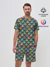 Мужской костюм с шортами / Овен